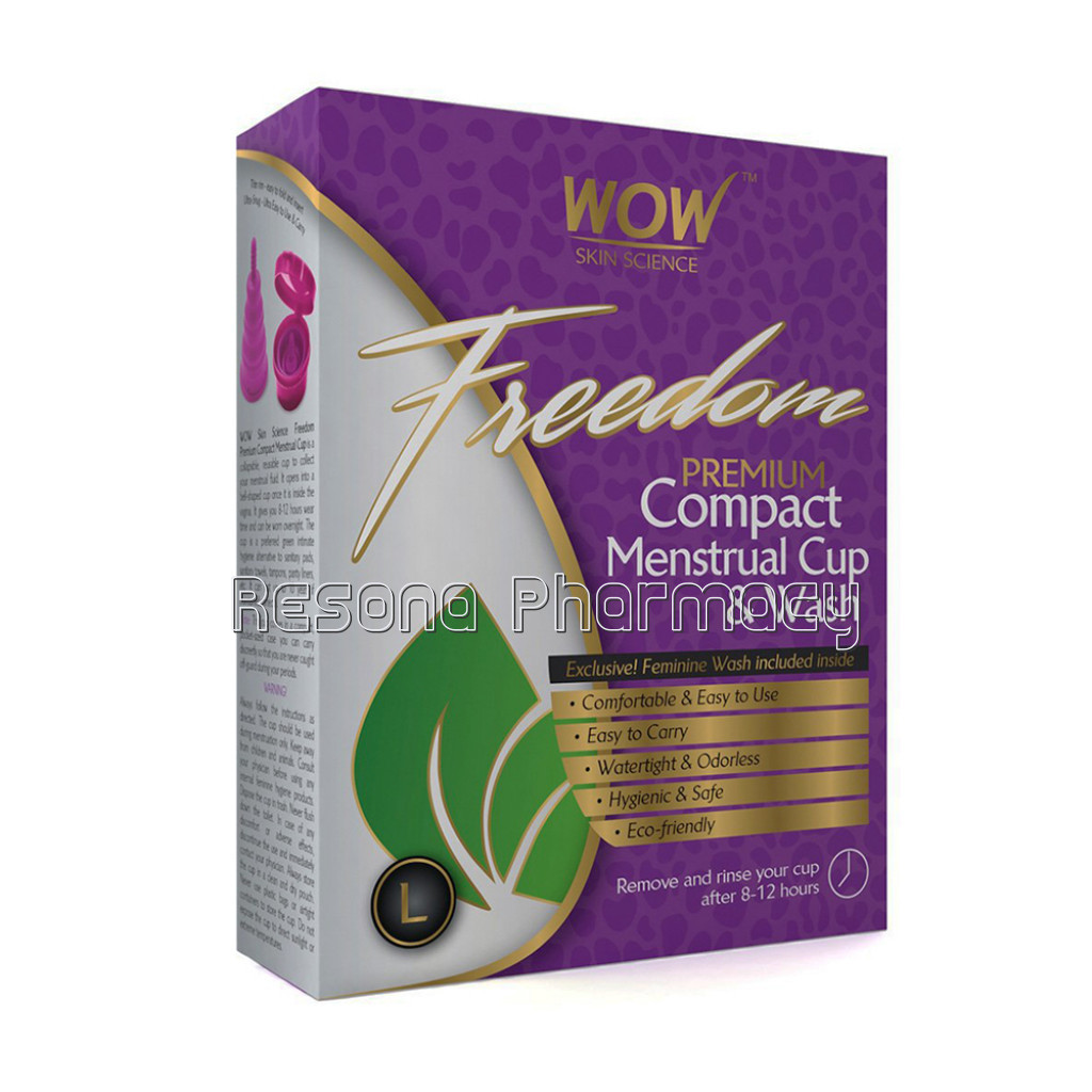 Freedom Reusable Menstrual Cup And Wash Post Childbirth   Large (Above 30 Years)