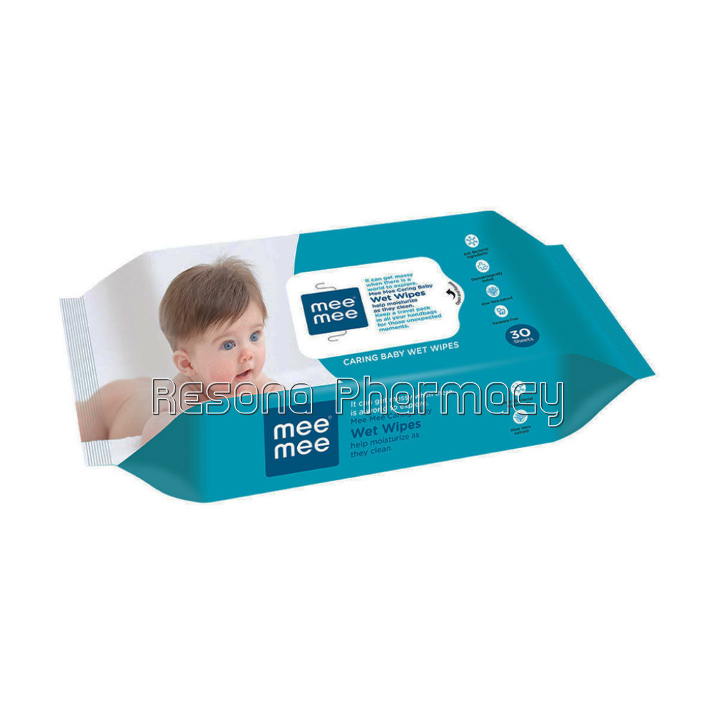 White And Blue Multipurpose Gentle Baby Wipes