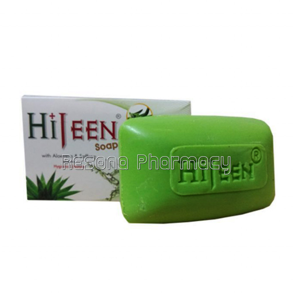 Hijeen Aloe Vera Skin Whitening Saffron Soap