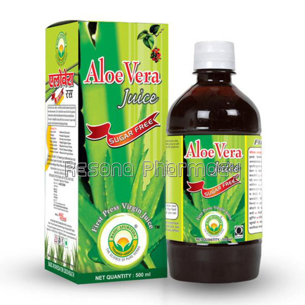 Basic Ayurveda Aloe Vera Juice (Sugar Free)