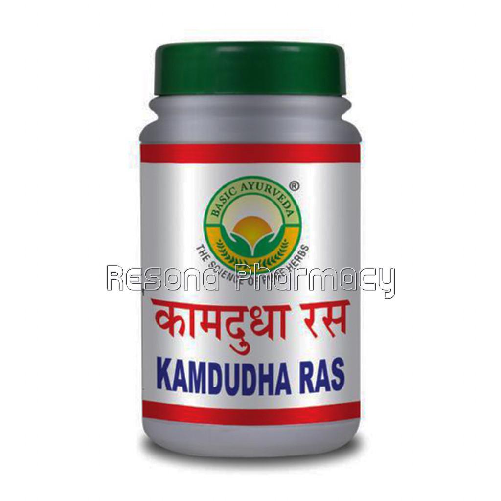 Basic Ayurveda Kamdudha Ras 40 Tablet