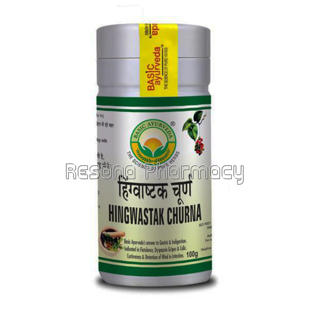 Basic Ayurveda Hingwastak Churna 100 Gm
