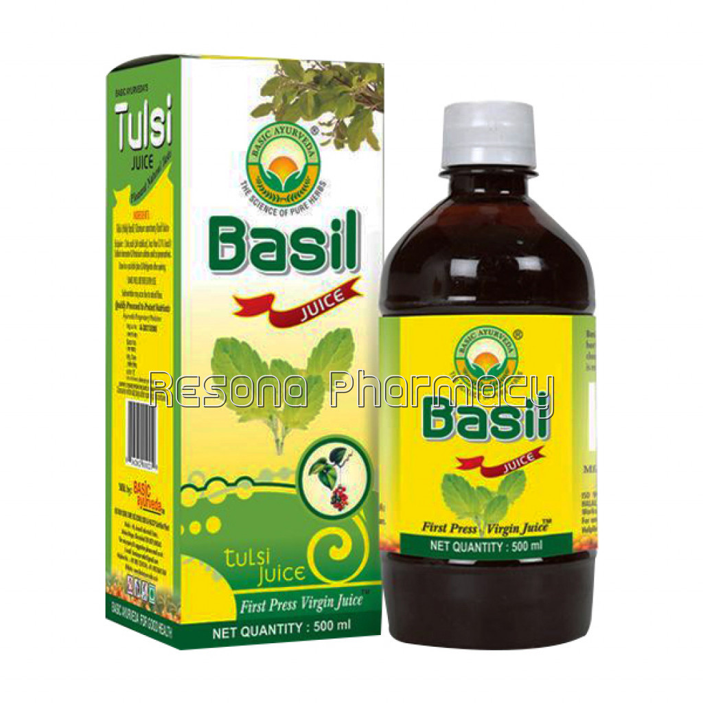 Basic Ayurveda Basil (Tulsi) Juice 500 Ml