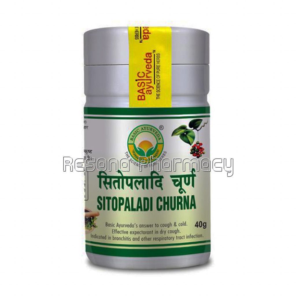 Basic Ayurveda Sitopladi Churna 40 Gm