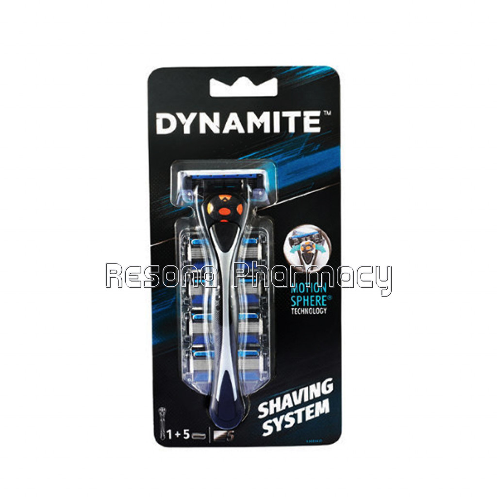 Dynamite Shaving System (1 Handle Plus 5N Blades)