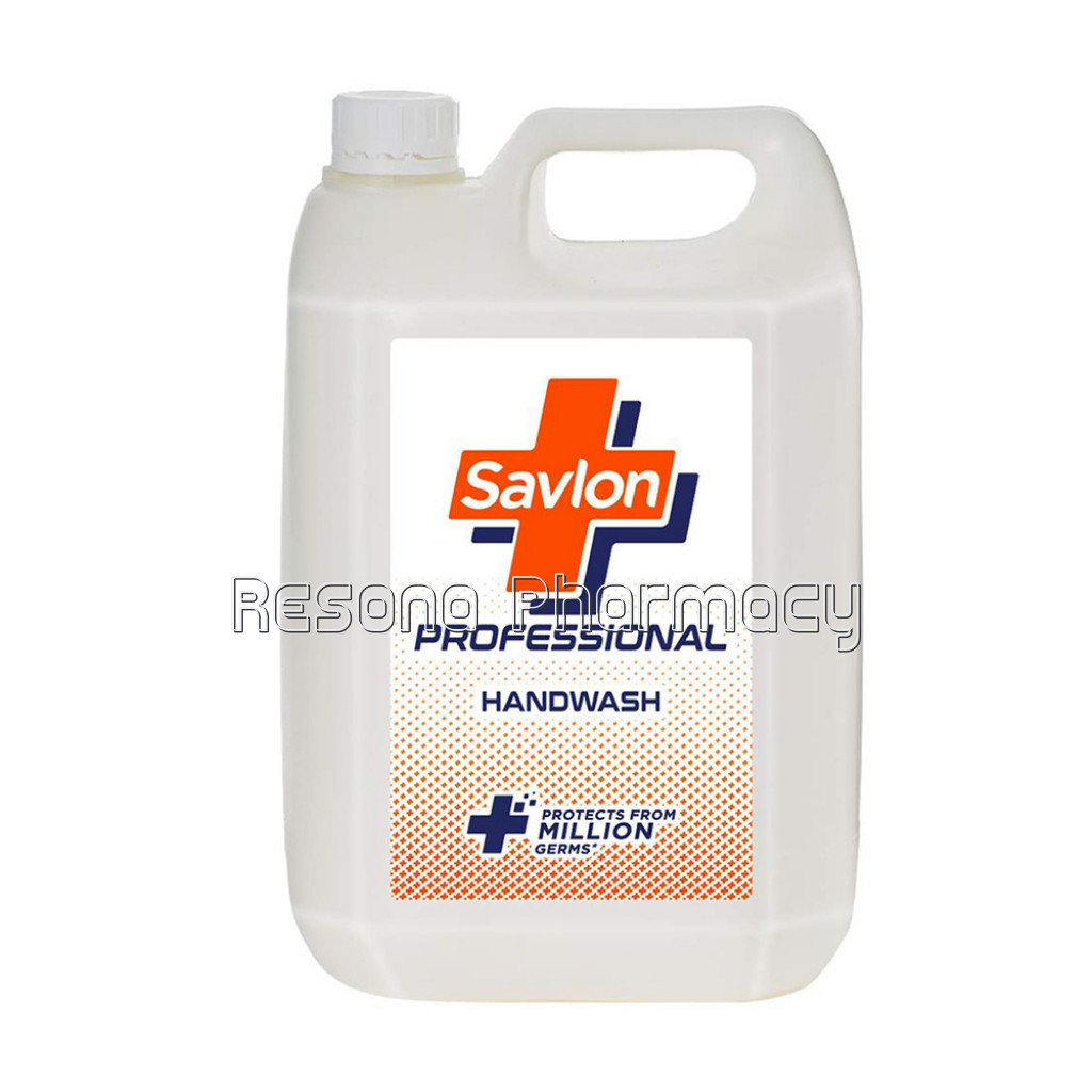 Savlon Professional Germ Protection Liquid Handwash Refill Can,5 Ltr