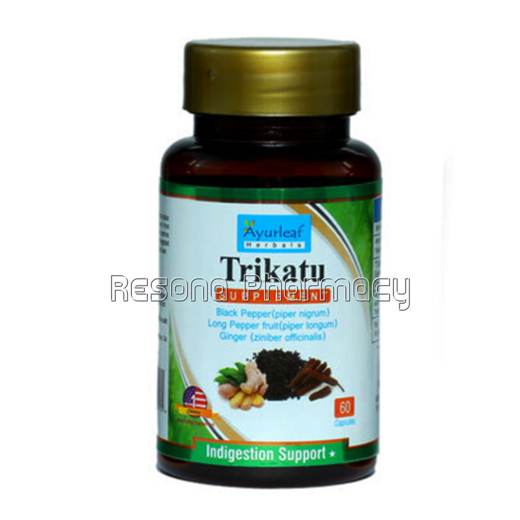 Trikatu And Active Stomach Care Herbal Supplement 500Mg