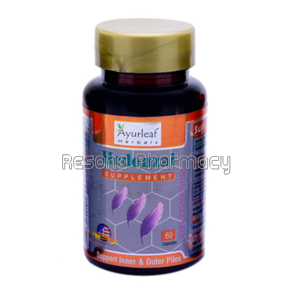 Hedonzal Herbal Supplement For Piles Care 500 Mg