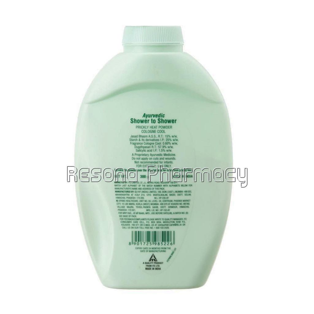 Shower To Shower Cologne Cool 300Gm