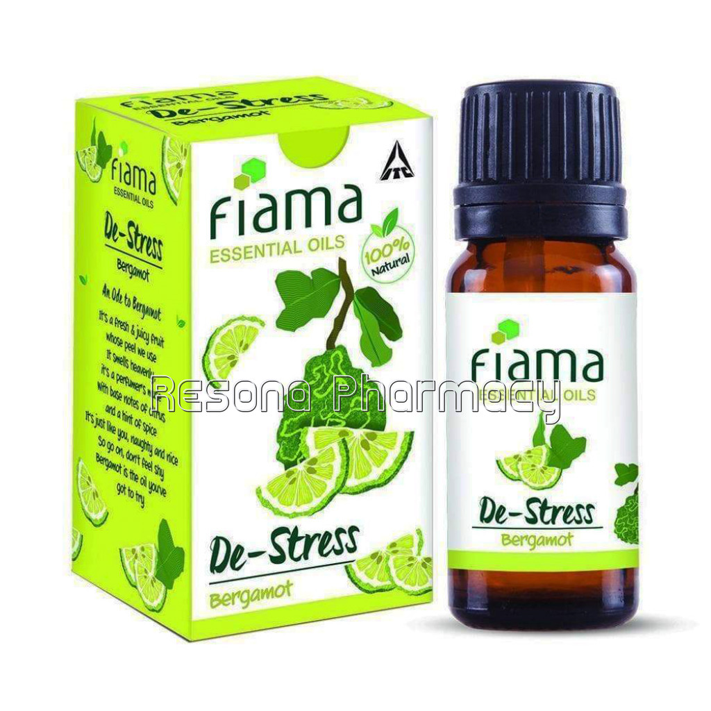 Fiama Bergamot Essential Oil, De Stress, 10Ml