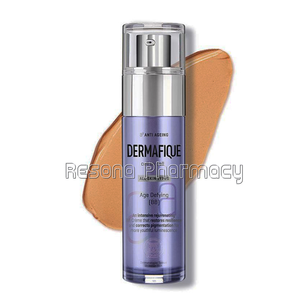 Dermafique Age Defying Bb Cream For All Skin Types, Dermatologist Tested, Anti Ageing Creme (50 Gm)