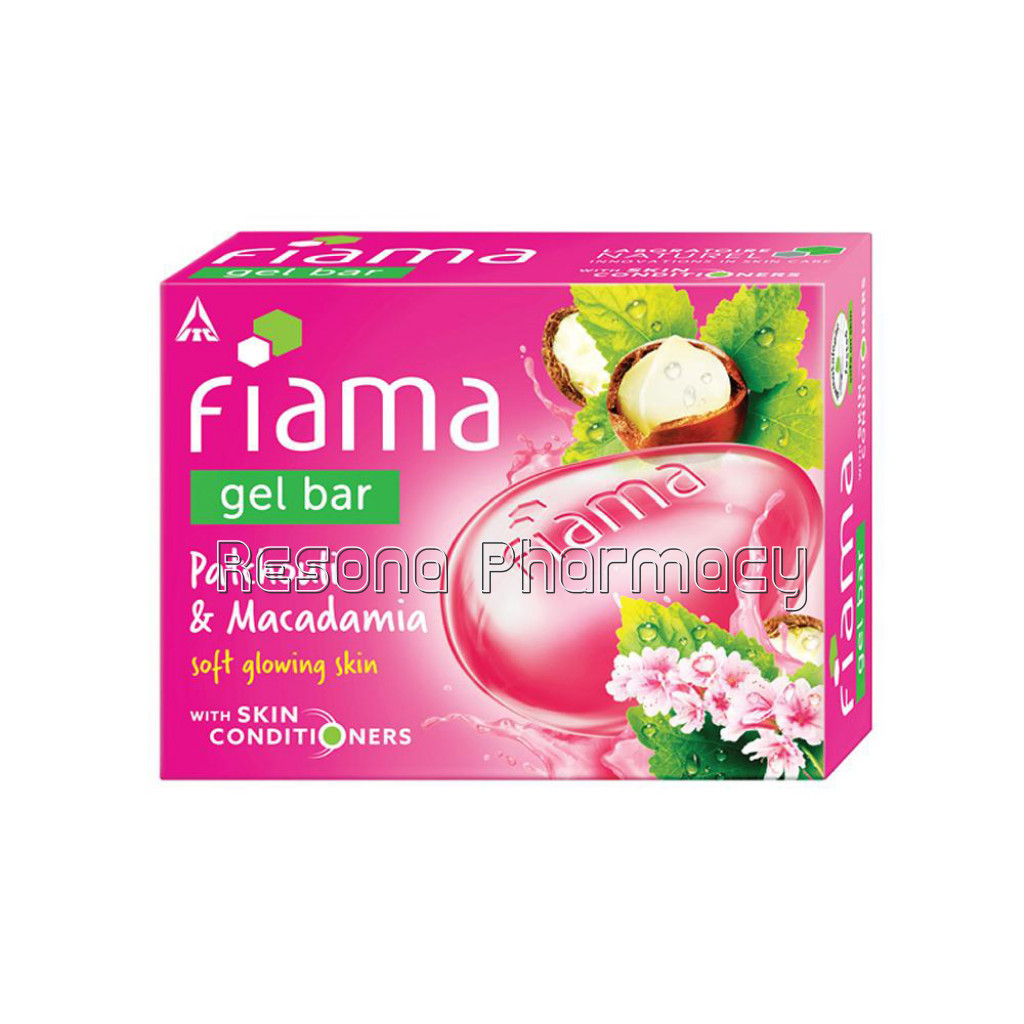 Fiama Gel Bar Patchouli And Macadamia For Soft Glowing Skin, With Skin Conditioners, 125 Gm