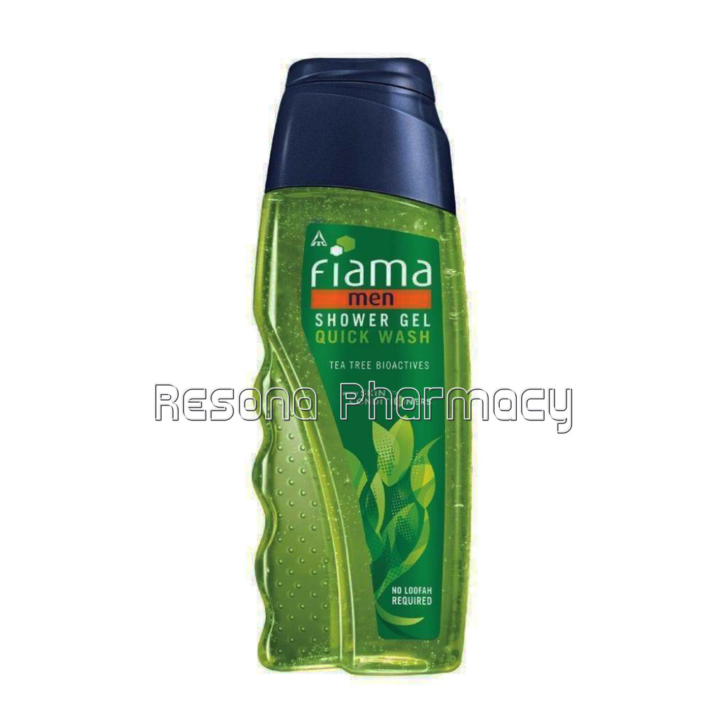 Fiama Men Shower Gel Quick Wash With Skin Conditioners (Tea Tree Bioactives) 250Ml