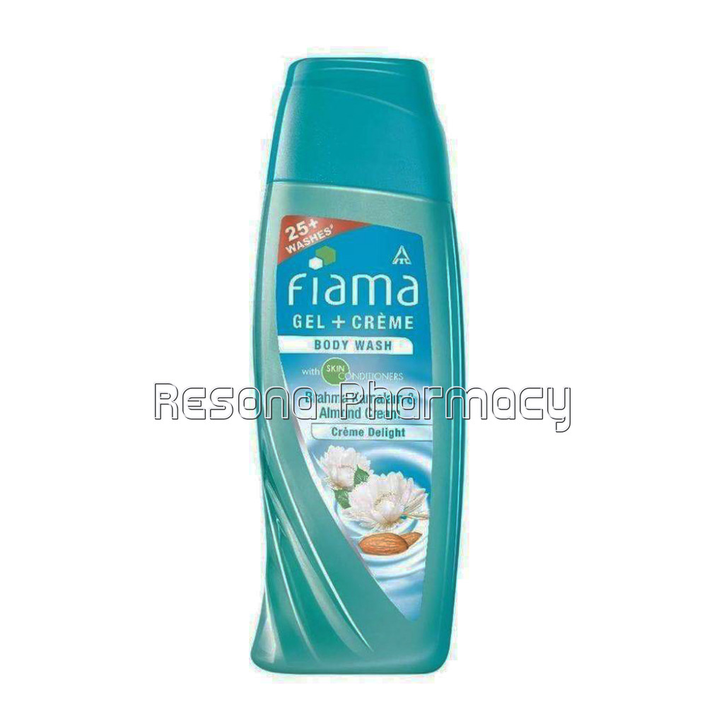 Fiama Gel Plus Cream Body Wash Brahmakamalam And Almond Cream With Skin Conditioners 100Ml