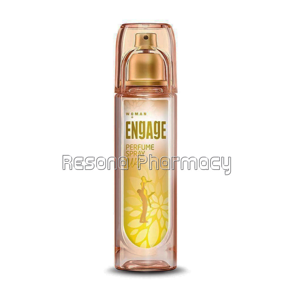 Engage W4 Perfume Spray For Women, 120Ml , Fruity and Floral, Skin Friendly