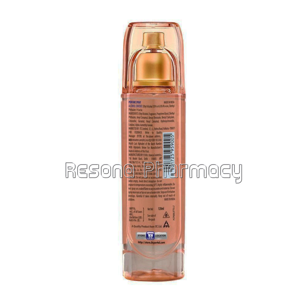 Engage W4 Perfume Spray For Women, 120Ml , Fruity and Floral, Skin Friendly