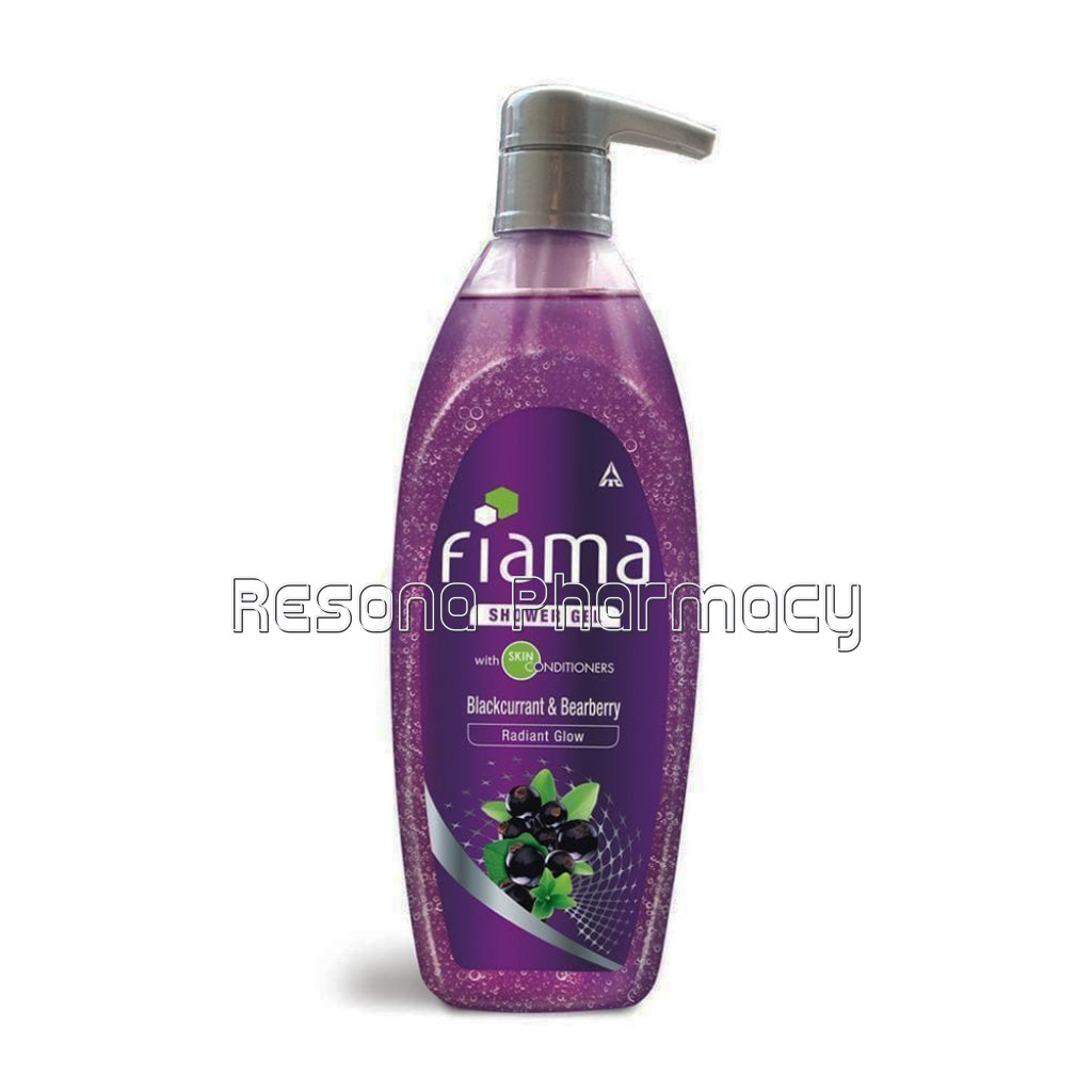 Fiama Shower Gel Blackcurrant and Bearberry With Skin Conditioners For Radiant Glow 550Ml