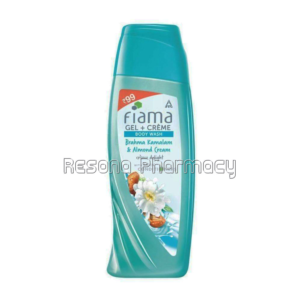 Fiama Gel Plus Cream Body Wash Brahmakamalam And Almond Cream With Skin Conditioners 200Ml