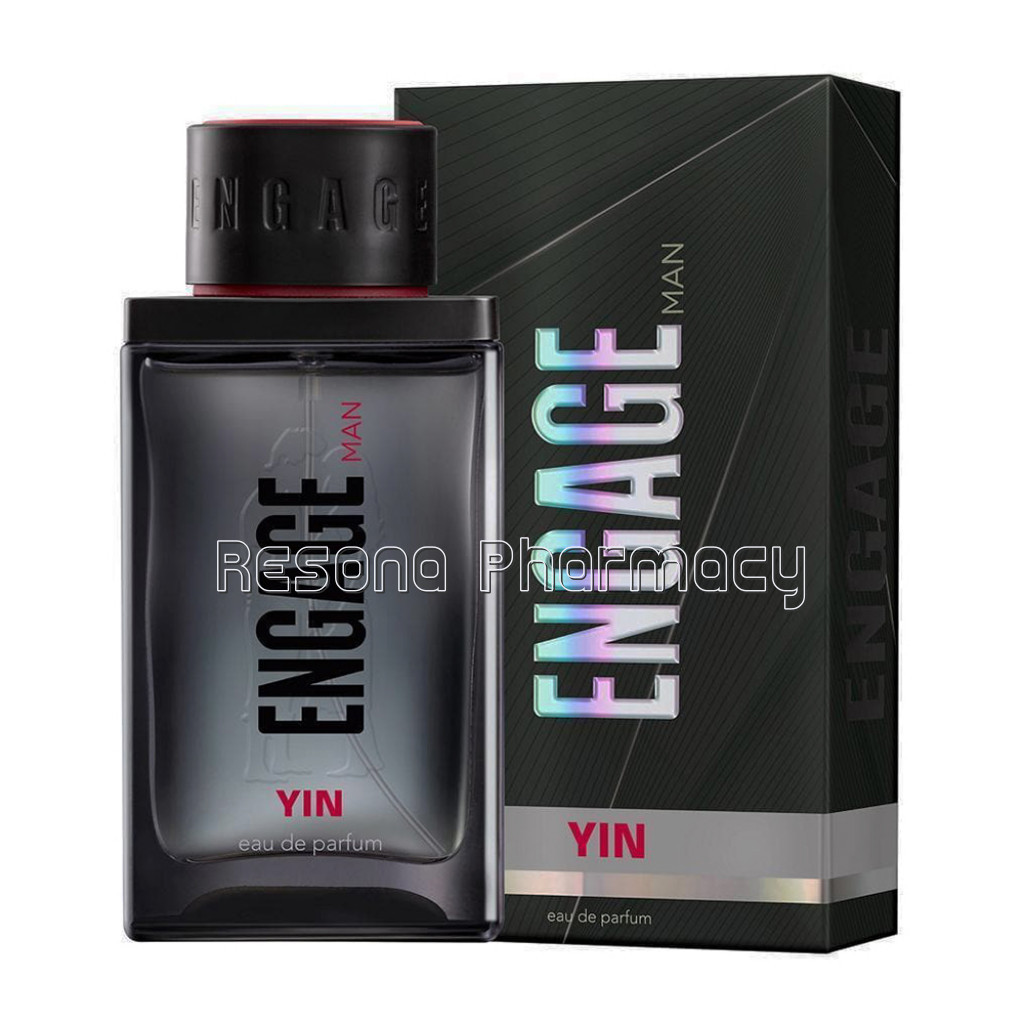 Engage Yin Eau De Parfum, Perfume For Men, 90Ml, Fruity and Floral, Skin Friendly