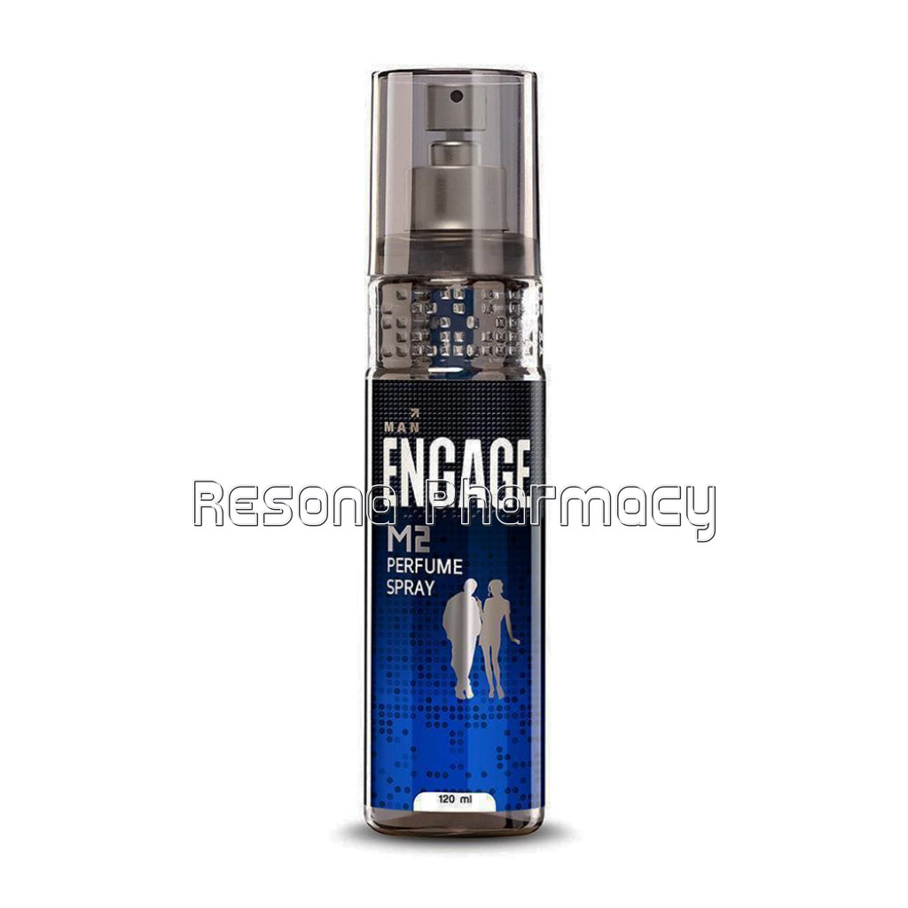 Engage M2 Perfume Spray For Men, 120Ml, Citrus and Lavender, Skin Friendly