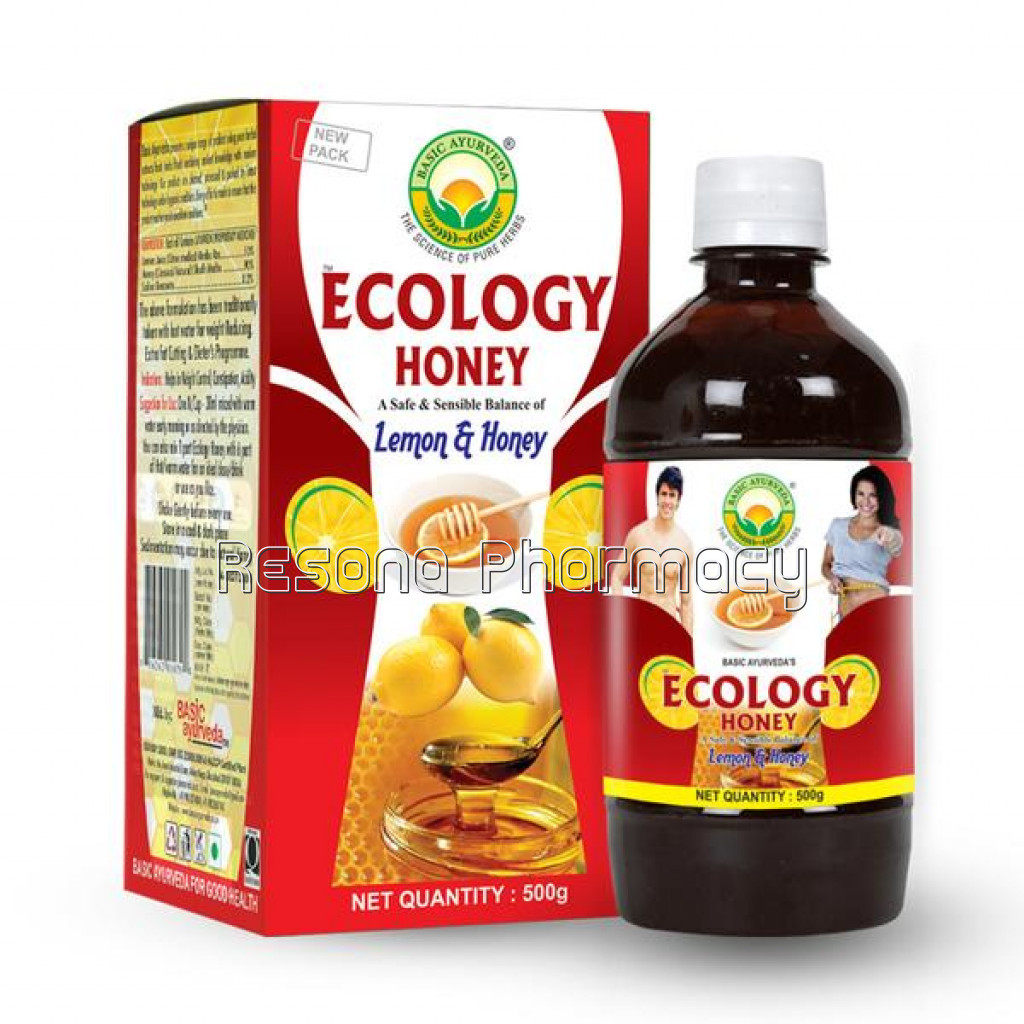 Basic Ayurveda Ecology Honey (Lemon and Honey) 500 G