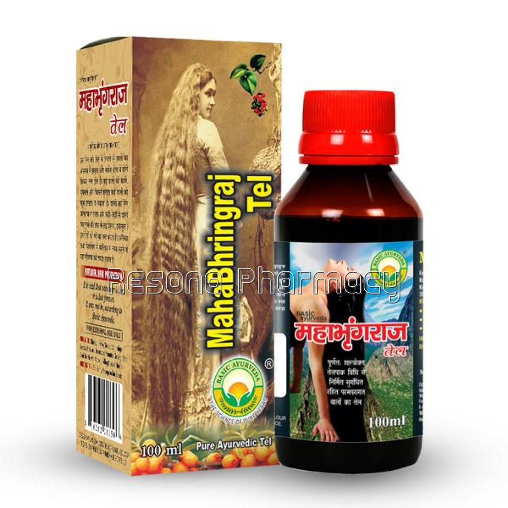 Basic Ayurveda Maha Bhringraj Tel 100 Ml