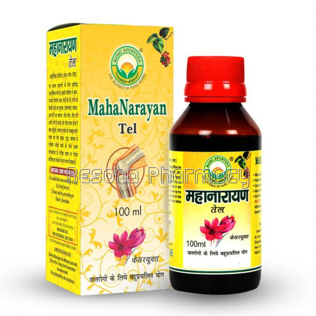 Basic Ayurveda Maha Narayan Tel 100 Mi