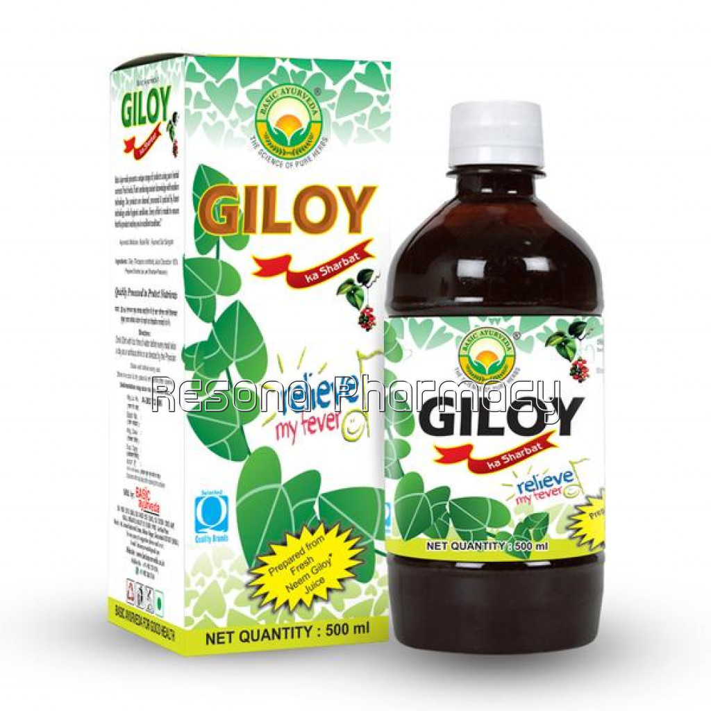 Basic Ayurveda Giloy Ka Sharbat 500 Ml
