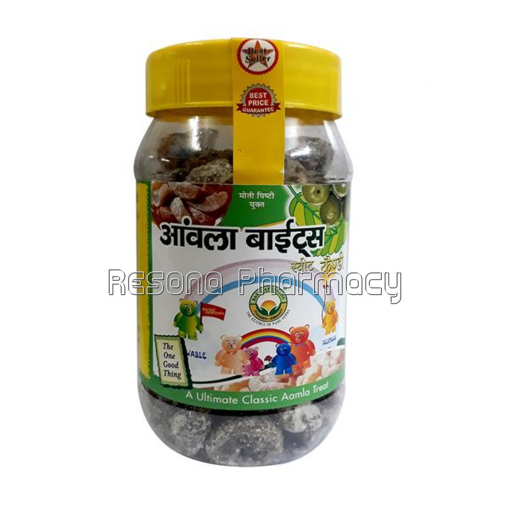 Basic Ayurveda Aamla Bite (Candy) Sweet 250 Gram