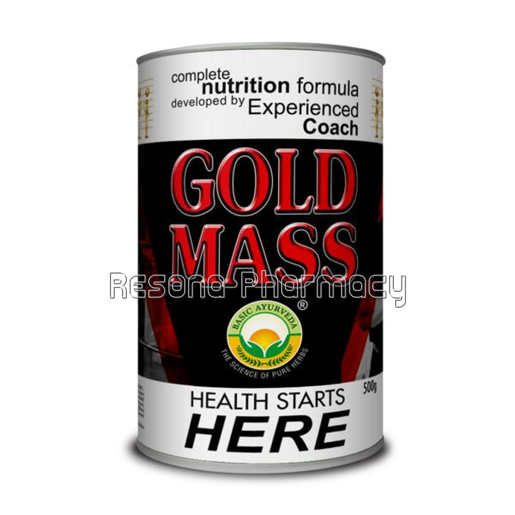 Basic Ayurveda Gold Mass Powder 500 Gram