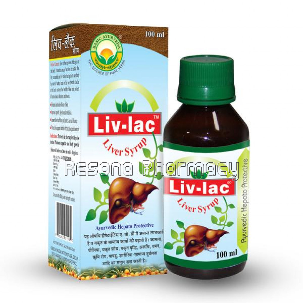Basic Ayurveda Liv  Lac Liver Syrup 100 Ml