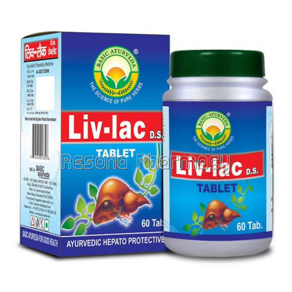 Basic Ayurveda Liv Lac 60 Tablet