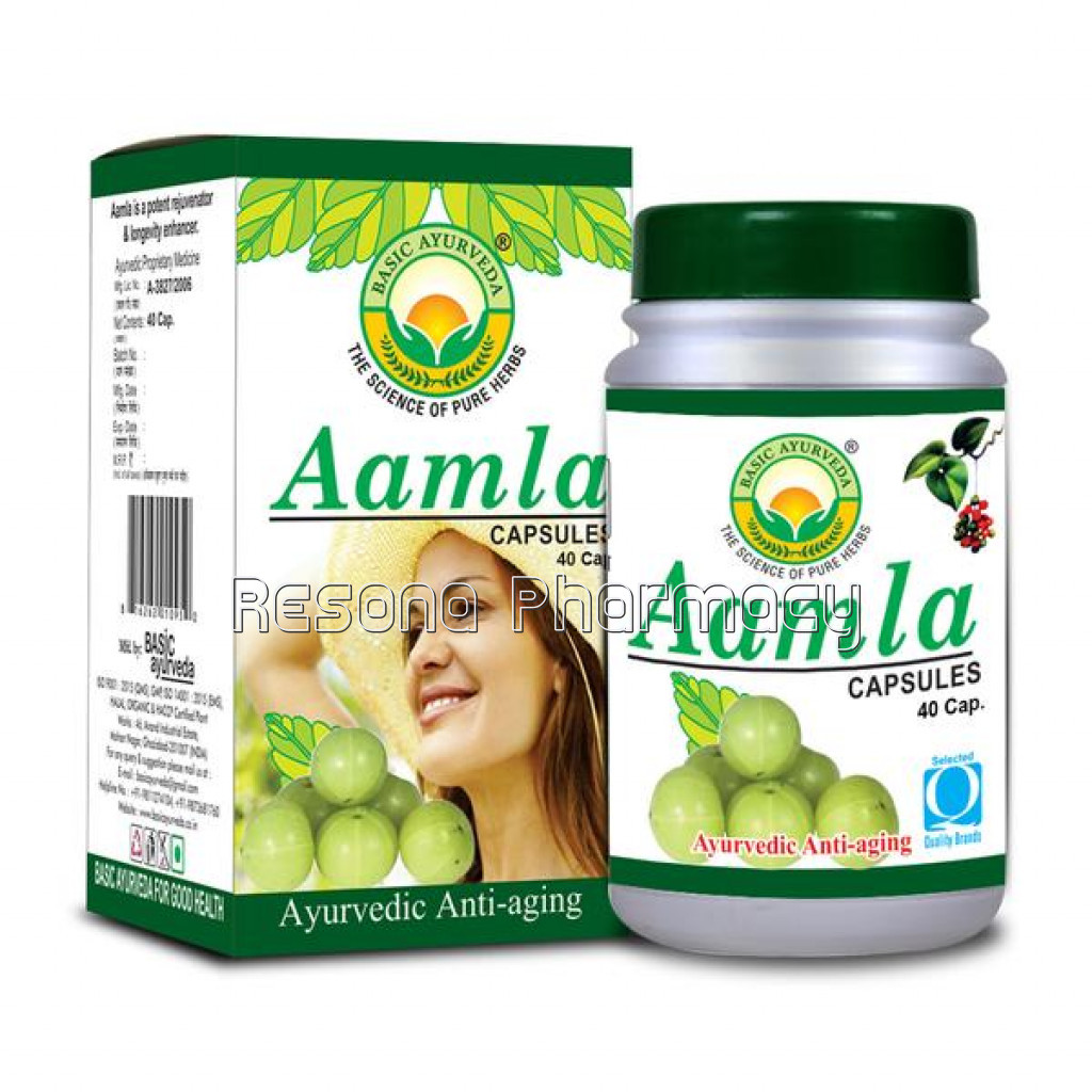 Basic Ayurveda Aamla 40 Capsule