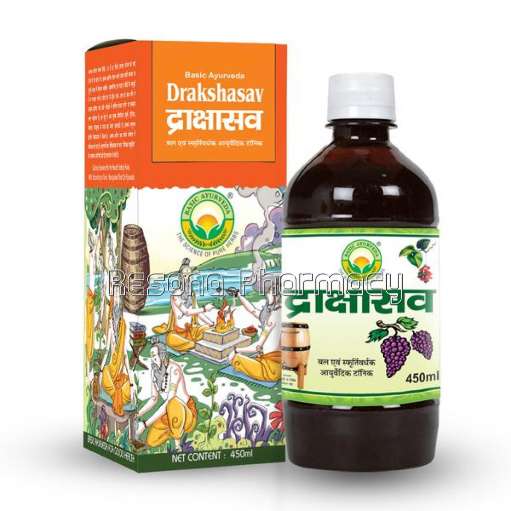 Basic Ayurveda Drakshasava 450Ml
