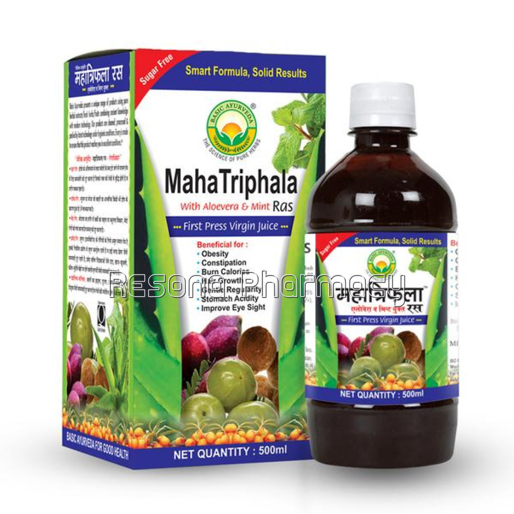 Basic Ayurveda Maha Triphala Ras 500 Ml