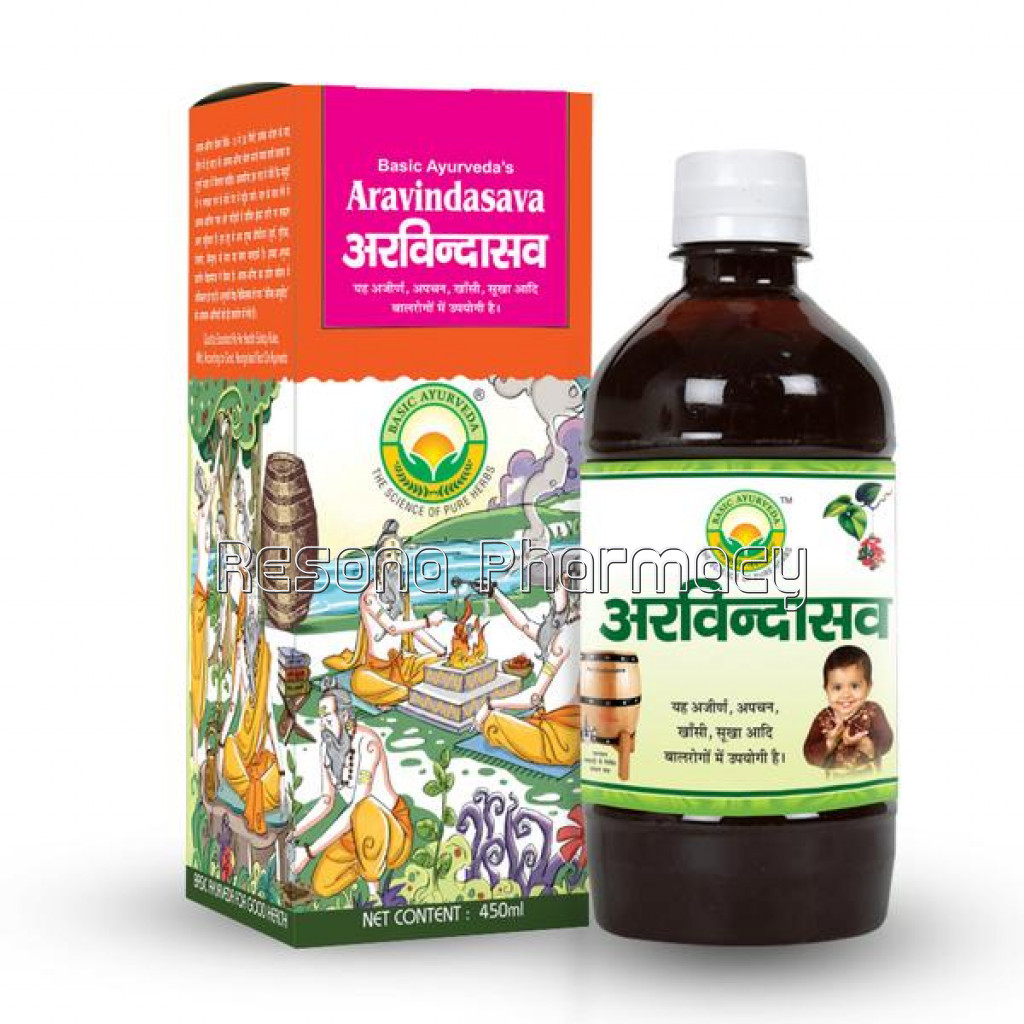 Basic Ayurveda Aravindasava 450 Ml