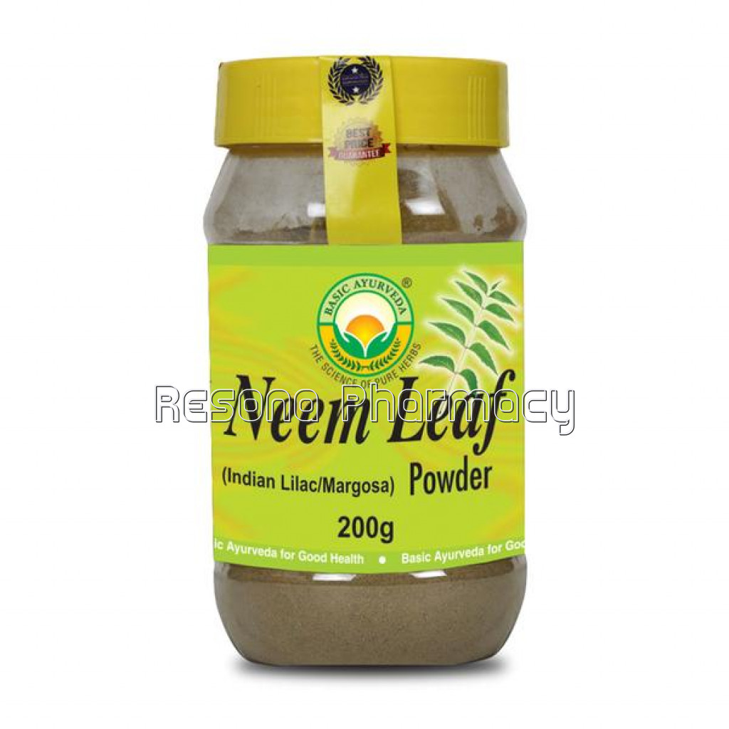 Basic Ayurveda Neem Leaf Powder 200 Gram
