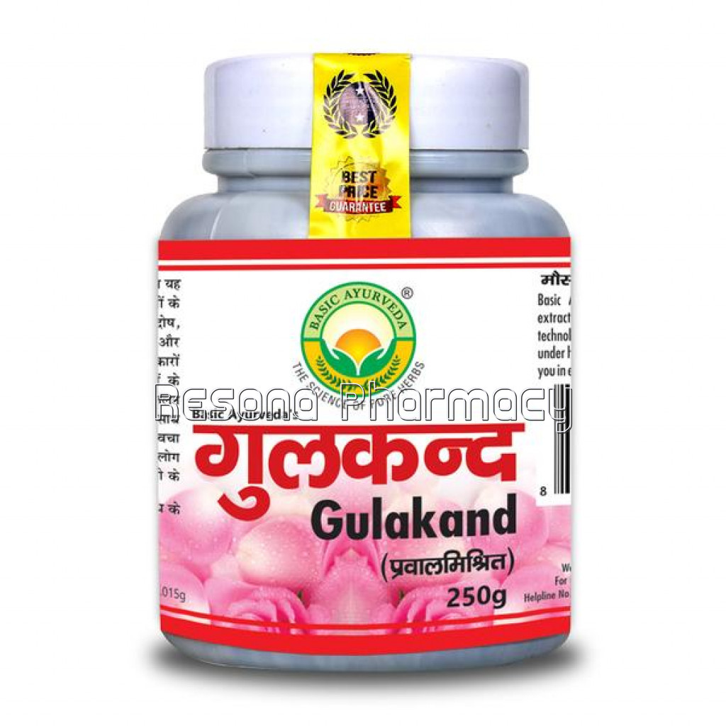 Basic Ayurveda Gulkand (Pr.Yukt) 250 Gm