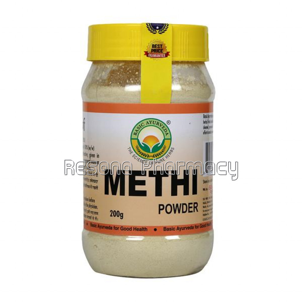 Basic Ayurveda Methi Powder 200 Gram