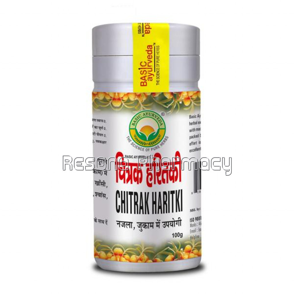 Basic Ayurveda Chitrak Haritki 100 Gram