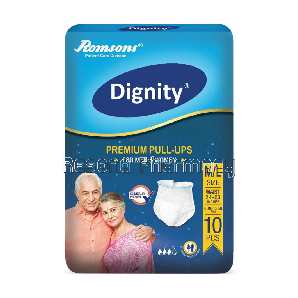 Dignity Premium Pull Up Adult Diapers, Large Extra Large, Waist Size 34