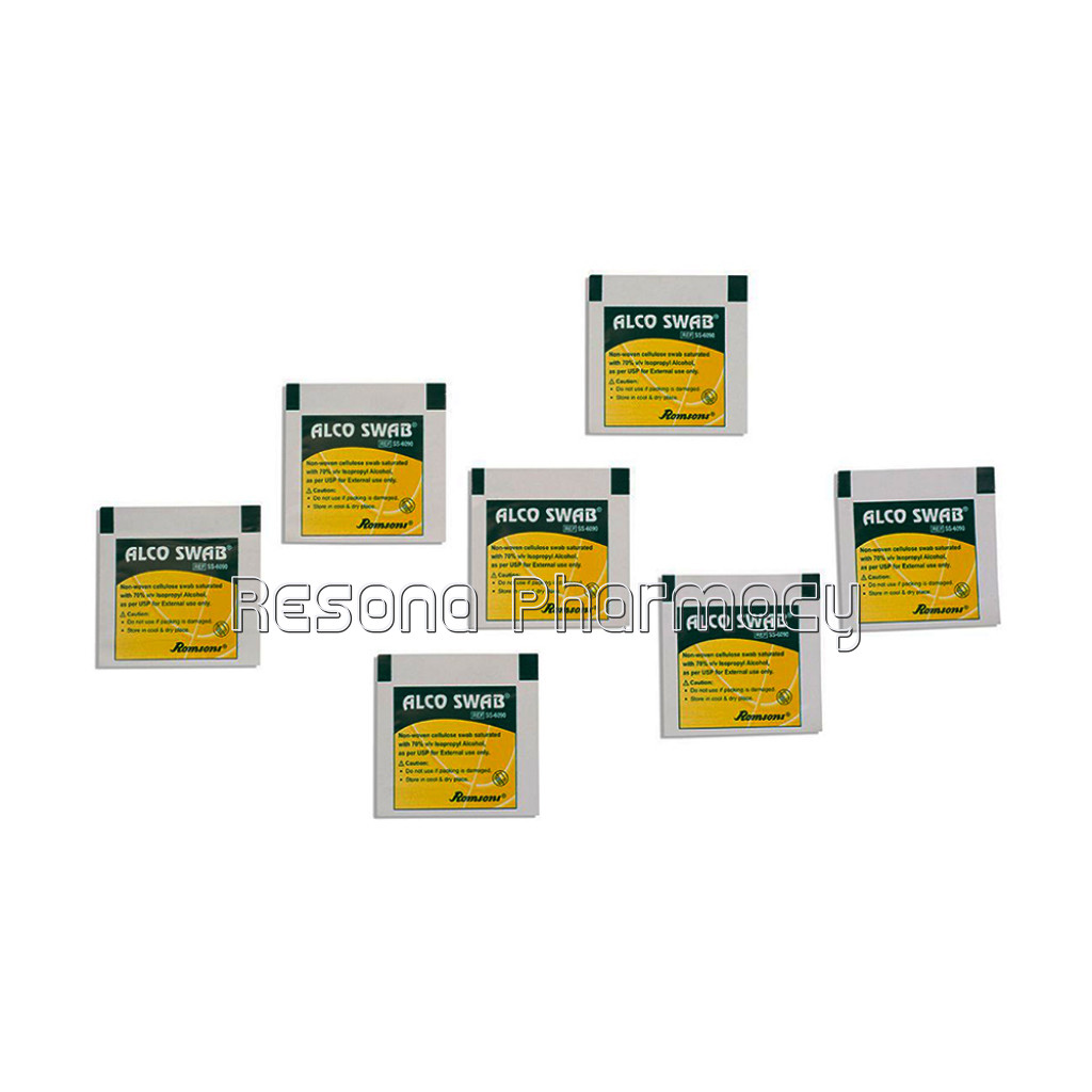Romsons Alco Swab Alcohol Guaze (Pack Of 500)