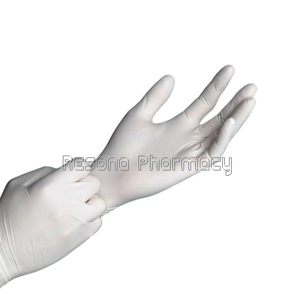 Romsons Latex Medical Examination Hand Gloves, 100 Pcs, Pack Of 1