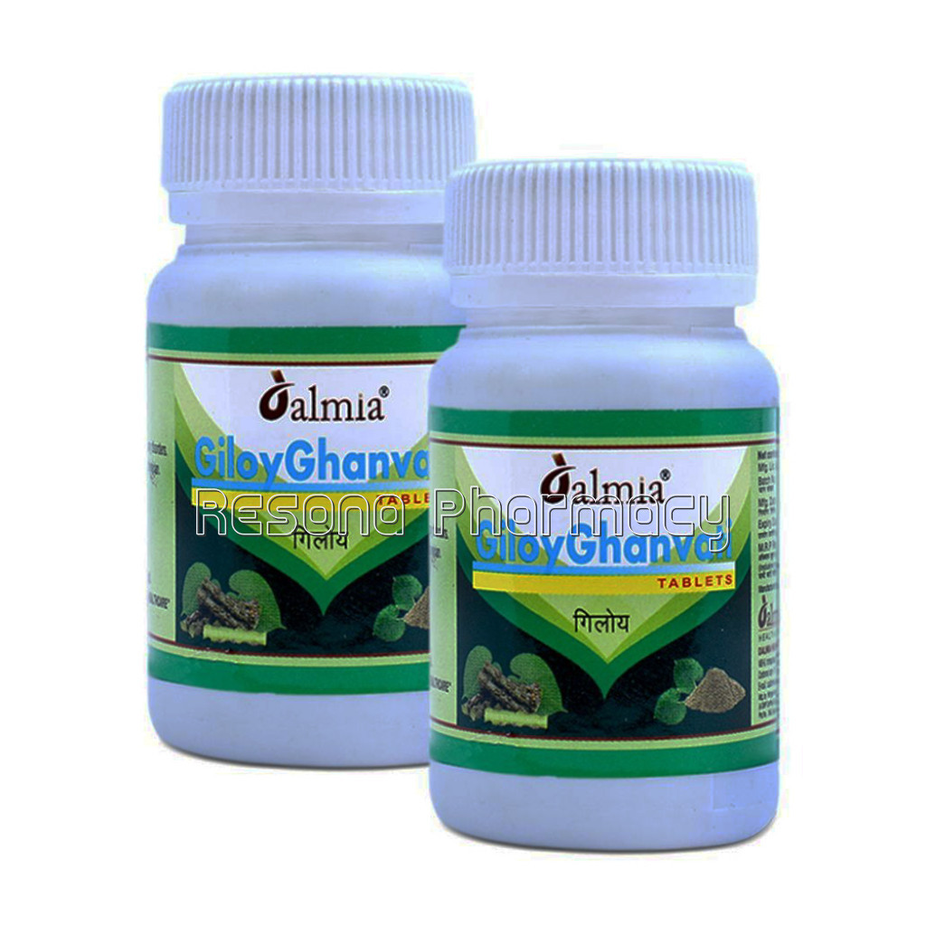 Dalmia Giloy Ghanwati 60 Tablet – Pack Of 2 Bottle