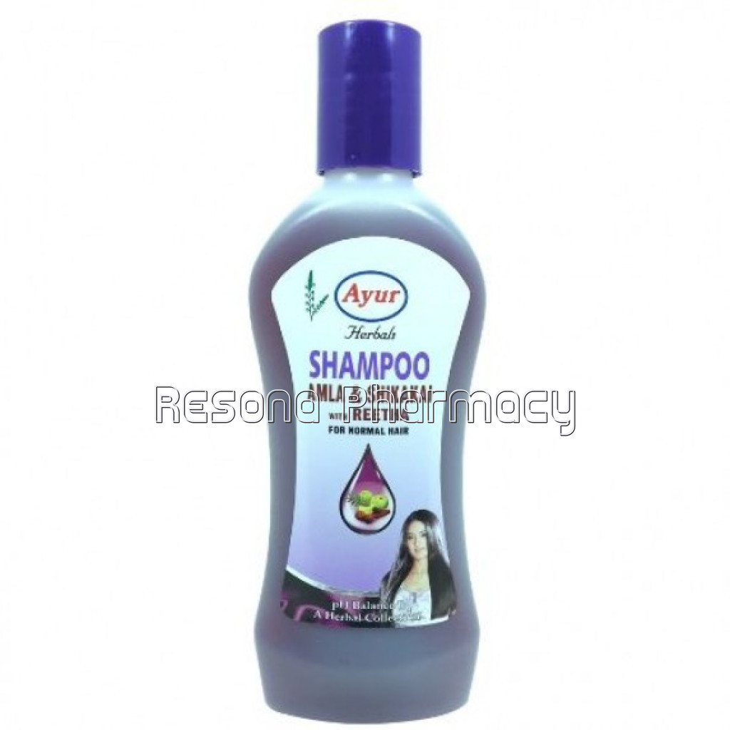 Ayur Herbals Amla Shikakai With Reetha Shampoo 100 Ml