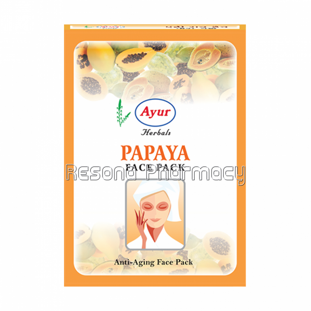 Ayur Herbals Papaya Face Pack 25 Gm