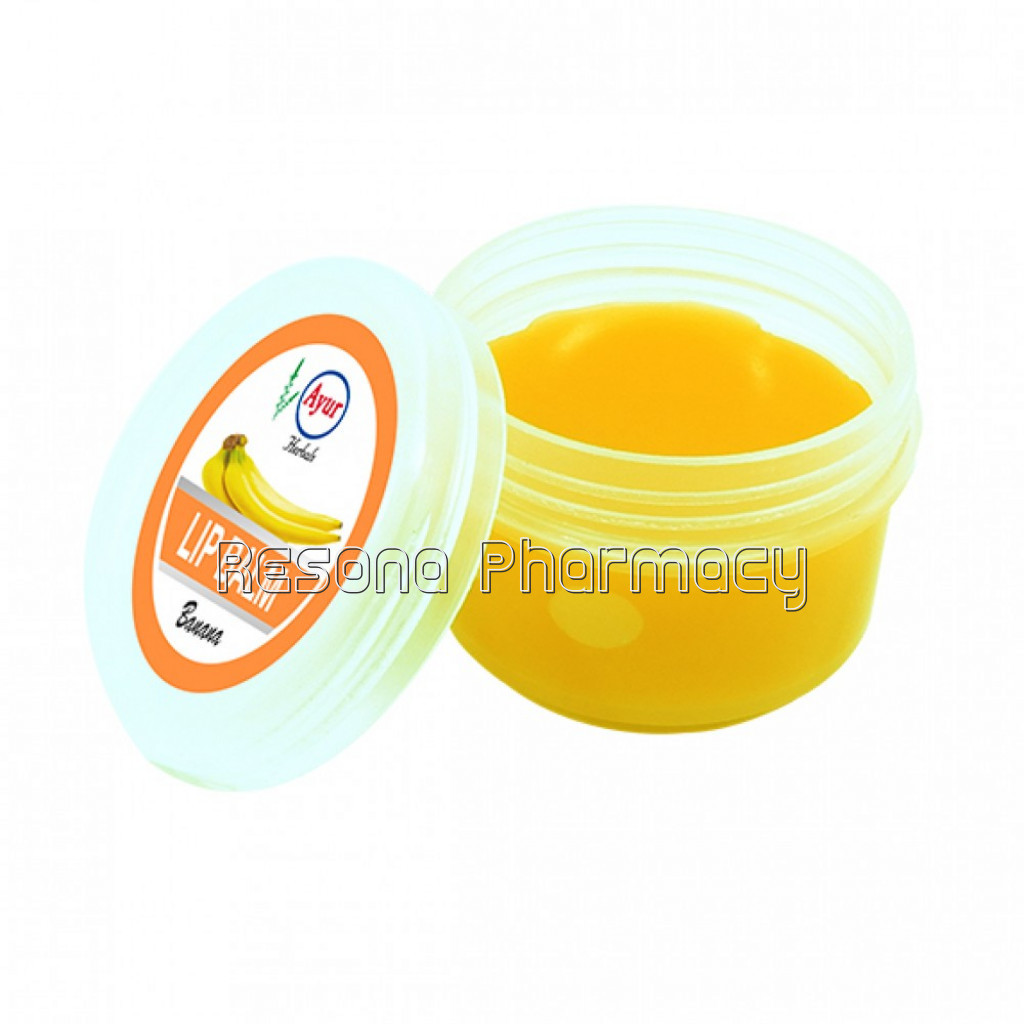 Ayur Herbals Banana Lip Balm 8Gm