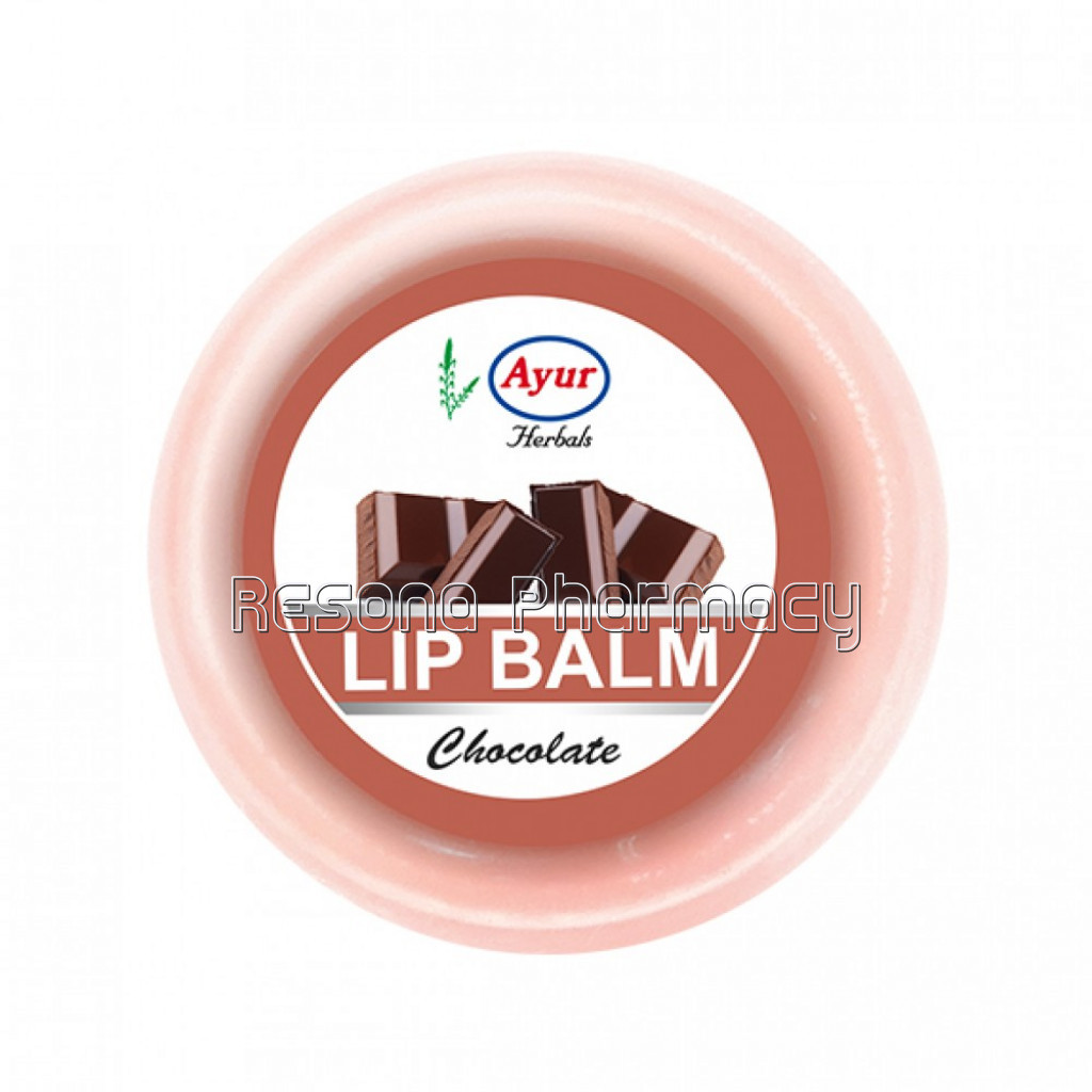 Ayur Herbals Chocolate Lip Balm 8Gm
