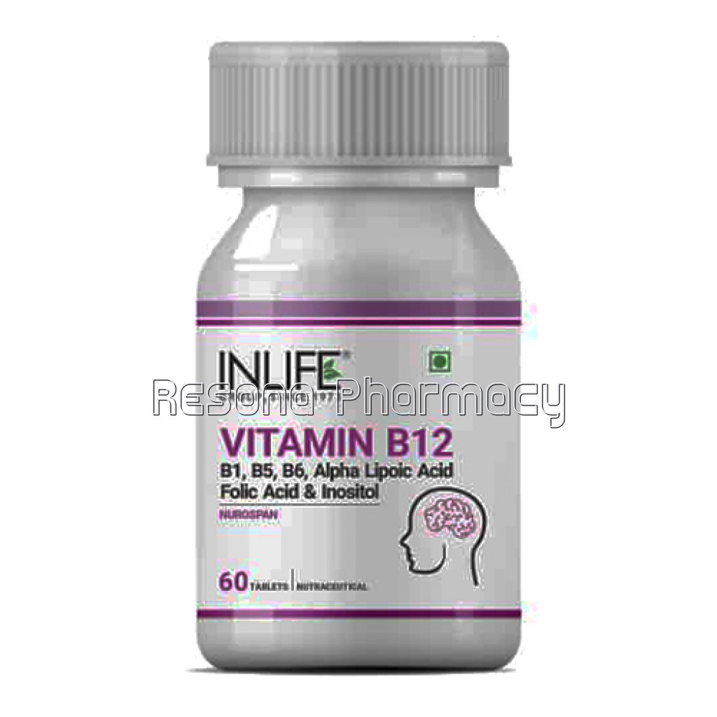 Inlife Vitamin B12 Ala Supplement  60 Tablets