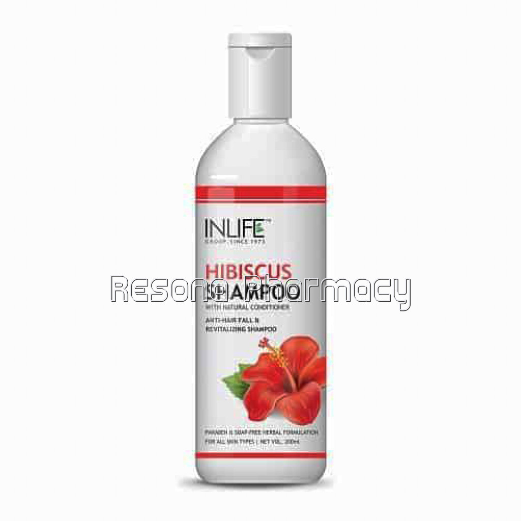 Inlife NaNaturalHibiscus Anti Hair Fall Shampoo (200Ml)
